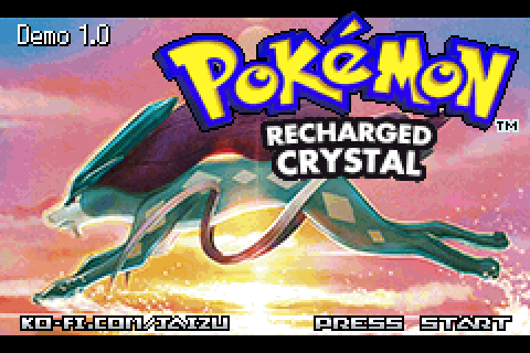 Pokémon Recharged Crystal cover