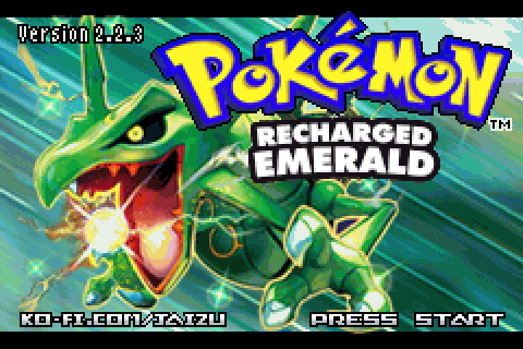 Pokémon Recharged Emerald cover