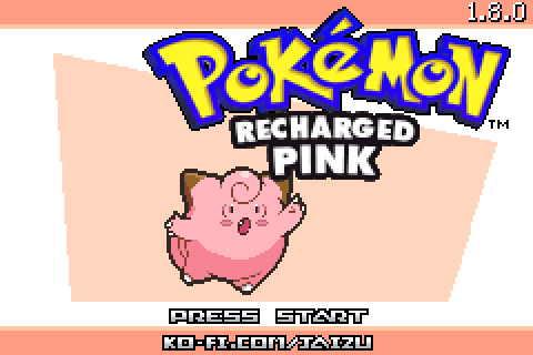 Pokémon Recharged Pink cover